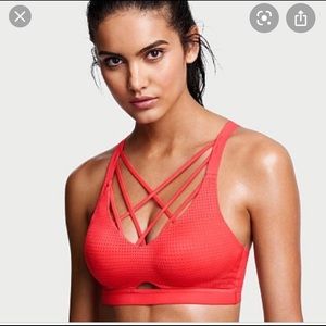 Victoria secret sport strappy padded sports bra